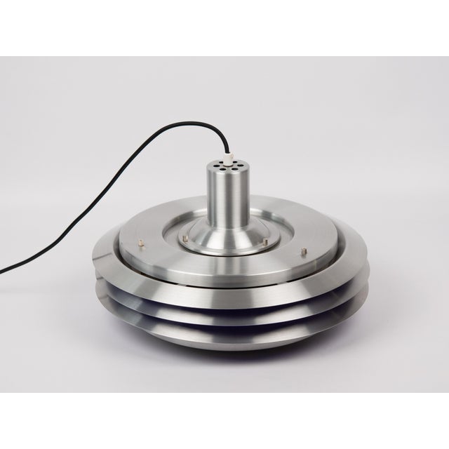 Vintage Swedish Pendant Lamp by Carl Thore for Granhaga Metallindustri, 1960s For Sale - Image 4 of 14