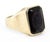 Traditional Vintage 10k White Gold & Onyx Barnard College Ring For Sale - Image 3 of 6
