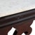 Antique Quervelle School Classical Flame Mahogany Marble Top Trestle Table C1840 For Sale - Image 4 of 17