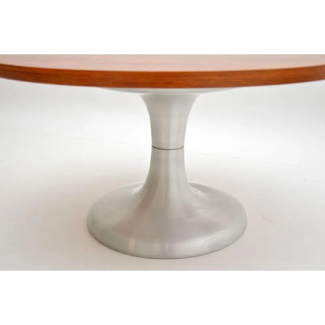 1960s Vintage Teak and Steel Coffee Table, 1960s For Sale - Image 5 of 6