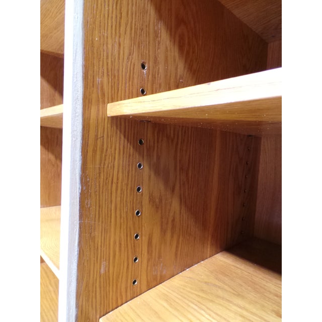 Wood Swedish Gustavian Style Wardrobe Original Paint For Sale - Image 7 of 12