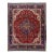 Handmade Antique Persian Tabriz Wool Rug With Multicolor Medallion Motif For Sale