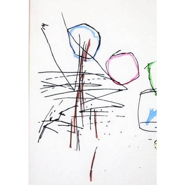 Asian Vintage Woodcut by Yoshisuke Funasaka | Signed & Numbered (3/65) For Sale - Image 3 of 5