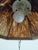 Vintage Mid-Century Modern Arts & Crafts Style Slag & Walnut Hanging Lamp For Sale In New York - Image 6 of 8