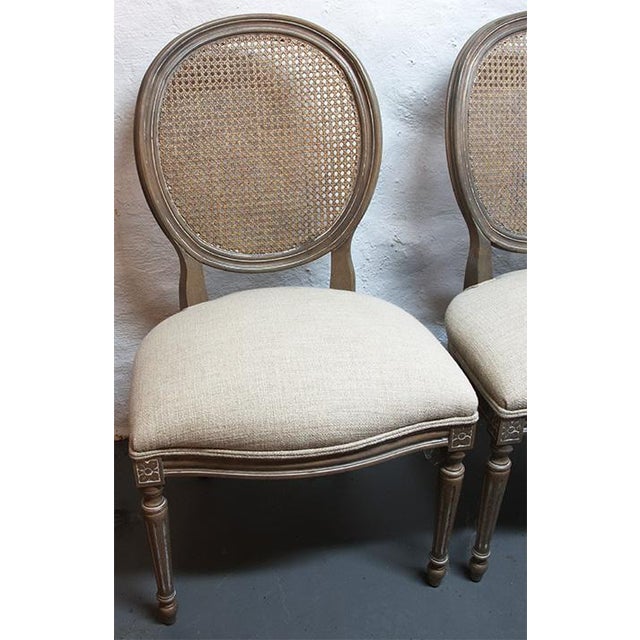 2020s Pair of Ethan Allen French-Style Side Chairs For Sale - Image 5 of 12