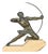 Art Deco Sculpture the Archer Hercules by Max Le Verrier, 1920s For Sale
