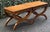 Campaign Vintage Drexel Heritage Triune Collection End Tables / Benches - A Pair For Sale - Image 3 of 12