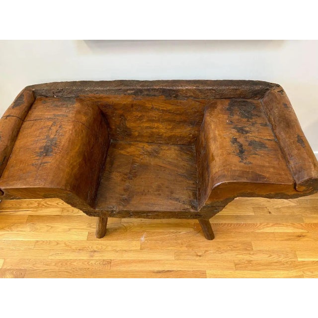 Wood 19th Century Indonesian Bench For Sale - Image 7 of 9