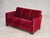 Danish Three-Seater Sofa in Furniture Velour and Oak Wood, 1950s For Sale - Image 18 of 18