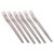 1960s Dinner Forks in Stainless Steel by Arne Jacobsen for Anton Michelsen, 1960s, Set of 6 For Sale - Image 5 of 5
