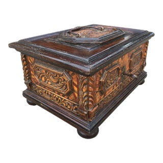 Early 18th Century Northern Italian Baroque Chest For Sale