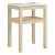 Cheryl Luckett for Wildwood Socialite End Table - Natural For Sale