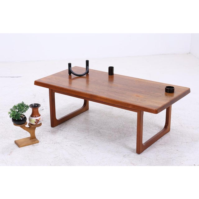 Vintage Danish Teak Coffee Table by Niels Bach, 1960s For Sale - Image 4 of 12