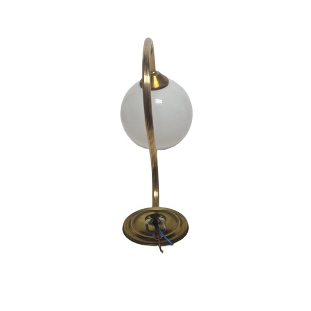 The wall lamp was produced in Poland in the 1950s. It is preserved in good condition. Up to 250V (Europe/UK Standard).The...