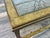 Modern Vintage Hollywood Regency Tiered Glass and Gilt Metal End Tables For Sale - Image 3 of 6