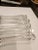 Rare set of five beautiful Duncan Miller Cambridge Glass Muddlers. These are used to mash the ingredients in a mixed drink...