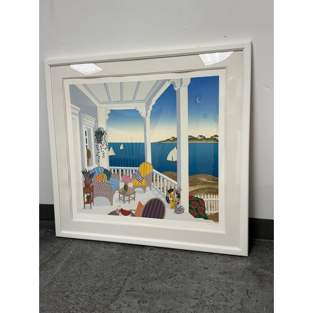 Design Plus Gallery presents the “Martha’s Vineyard” Limited Edition Serigraph by Thomas McKnight. Dating to 1991, the...
