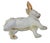 Mid 20th Century Vintage Cast Iron Rabbit Hare Statue Door Stop Figure For Sale - Image 5 of 6
