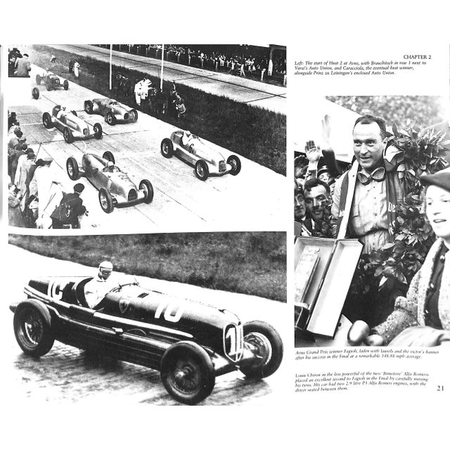 Paper "Mercedes-Benz Grand Prix Racing 1934-1955" Book 1983 Monkhouse, George C. For Sale - Image 7 of 8