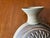 Native American Southwestern / Native American Carved Flat Sided Water Jug earthenWare Pottery Vase -Signed For Sale - Image 3 of 11