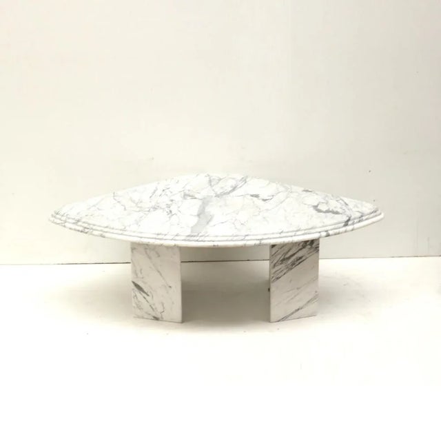 Vintage Italian Marble Coffee Table, 1960s For Sale - Image 4 of 5