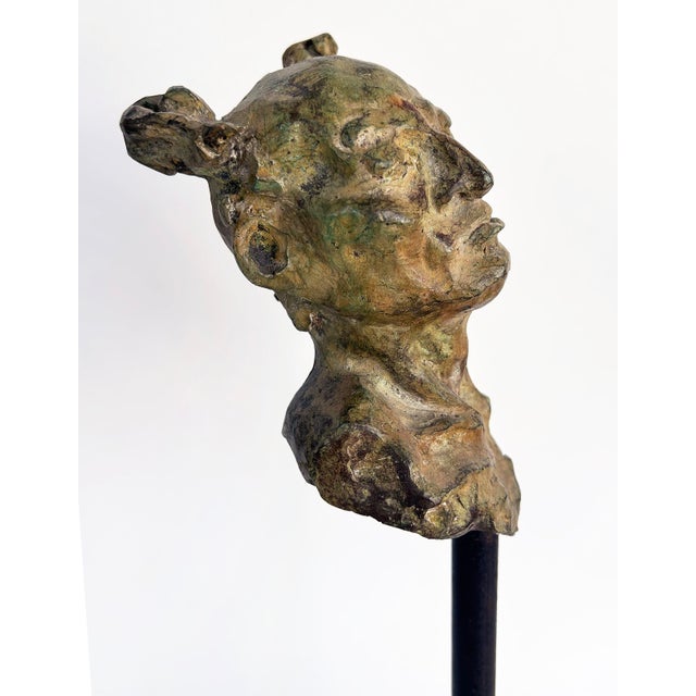 Mexican Late 20th Century Javier Marin Patinated Bronze Sculptures, Signed Set of 5, Mexico For Sale - Image 3 of 18