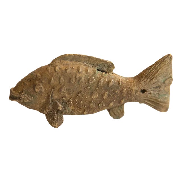Vintage African Fish Figurine For Sale
