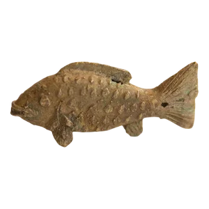 Vintage African Fish Figurine