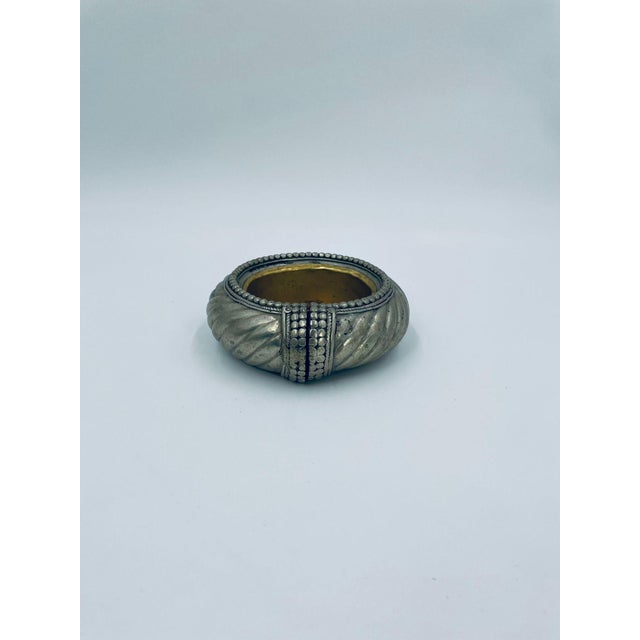 Metal Antique North American Moroccan Bowl, 1900 For Sale - Image 7 of 7