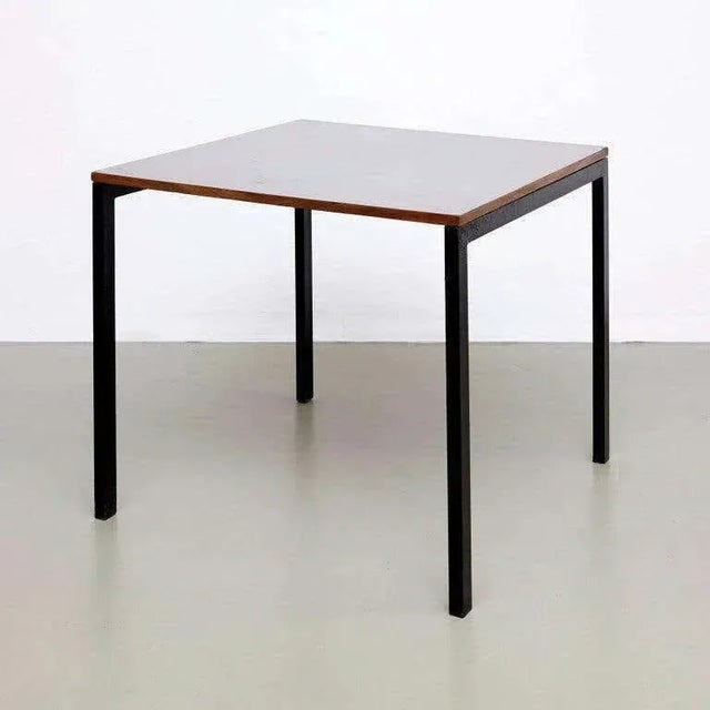 Metal Cansado Metal Table by Charlotte Perriand, 1950s For Sale - Image 7 of 9