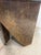 Metal Contemporary Sculptural Corten Steel Console Table With Black Marble Top and Granite Back Panel For Sale - Image 7 of 9