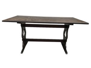 Table in Oak Veneer with Oak Base, 1970s