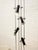 Mid-Century Modern Vintage Italian Adjustable Multi-Light Chrome Floor Lamp For Sale - Image 3 of 6