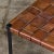 Small Woven Leather Bench by Swift and Monell For Sale - Image 17 of 18