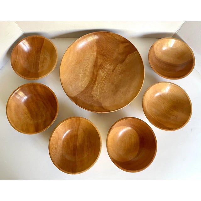 Here is a lovely set of 7 total bowls - 1 larger serving piece, with 6 individual bowls for guests. I just adore the...