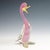 Archimede Seguso Alabastro Art Glass Duck, Murano Italy 1950s For Sale - Image 6 of 6