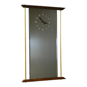 Mid Century Modern Clock Mirror