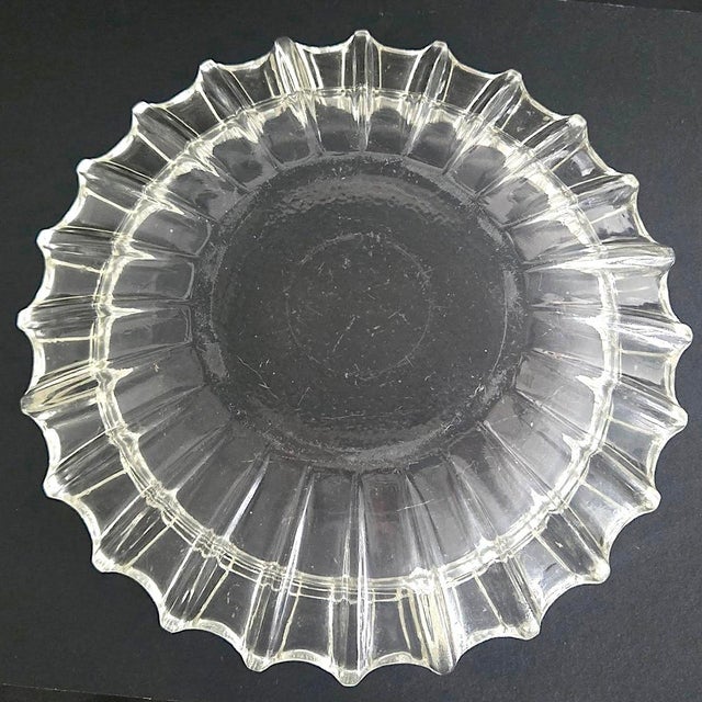 Vintage Fostoria Glass Starburst Catchall/Ashtray For Sale - Image 11 of 13