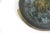 Metal Mid Century Modern Verdigris Brass Plate With Deer For Sale - Image 7 of 10
