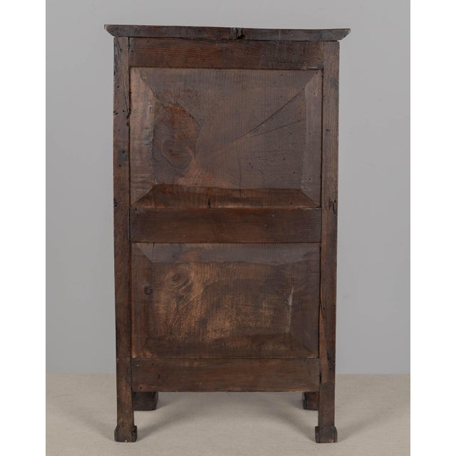 French Empire Miniature Semainier Chest, Walnut & Brass, Circa 1800 For Sale - Image 9 of 10
