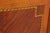 Decorative Crafts Walnut Inlaid Demi Lune Commode Cabinet For Sale - Image 12 of 18