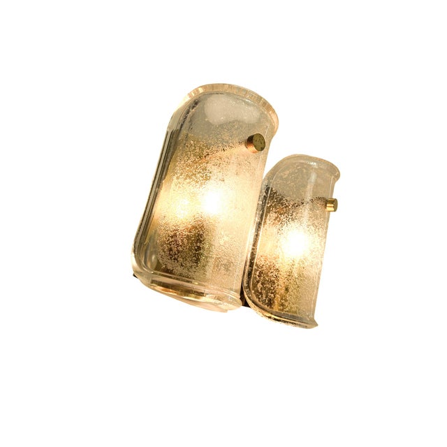 Vintage Murano Glass Wall Lights from Limburg, Germany, 1970s, Set of 2 For Sale - Image 10 of 15