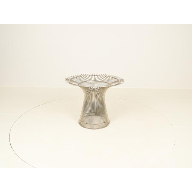 1980s Wire Dining Set by Warren Platner for Knoll, 1980s, Set of 5 For Sale - Image 5 of 18