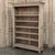 Neoclassical Antique Dutch Neoclassical Open Bookcase in Solid Stripped White Oak For Sale - Image 3 of 18