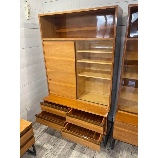 Vintage Closets and Chest of Drawers from Novy Domov, Spisska Nova Vess, 1970s, Set of 4 For Sale - Image 10 of 18