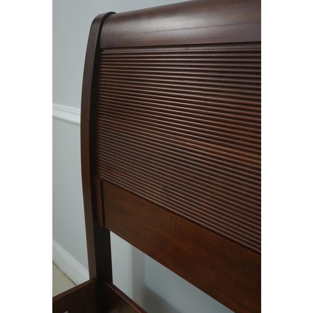 Ethan Allen King Size British Classics Sleigh Bed For Sale - Image 13 of 16