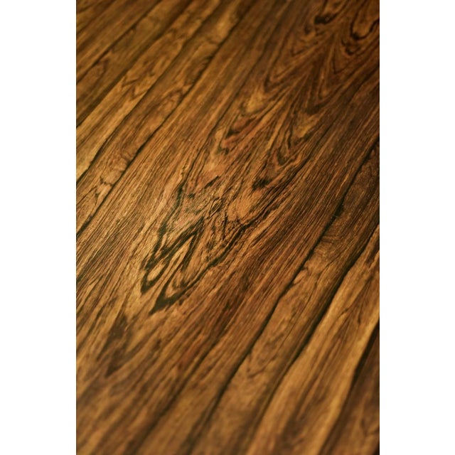 Brown Mid-Century Modern Danish Rosewood Coffee Table with Shelf, 1960s For Sale - Image 8 of 18