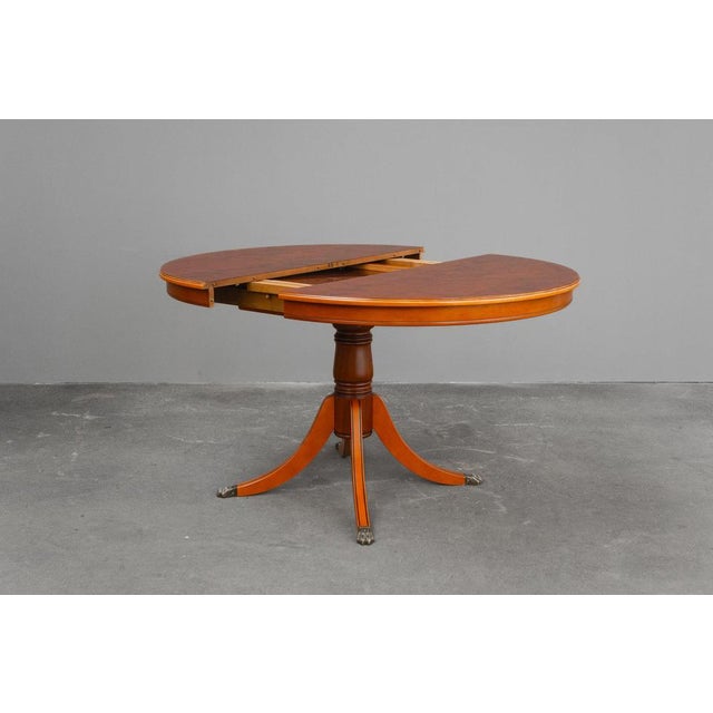 English Style Dining Table in Beech For Sale - Image 16 of 18