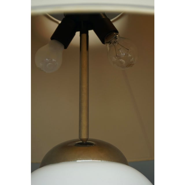 White Murano Glass Table Lamps Model Tschung by Ingo Maurer for M Design, 1970s, Set of 2 For Sale - Image 8 of 14
