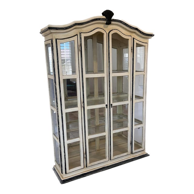 Mid 20th Century Curio China Display Case Chairish